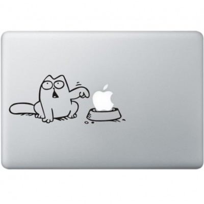 Simon's Cat (3) MacBook Decal